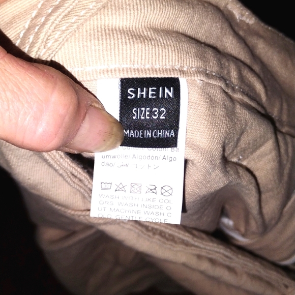 Shein Khaki Xtra mini Mini Skirt size 32 - Picture 3 of 4